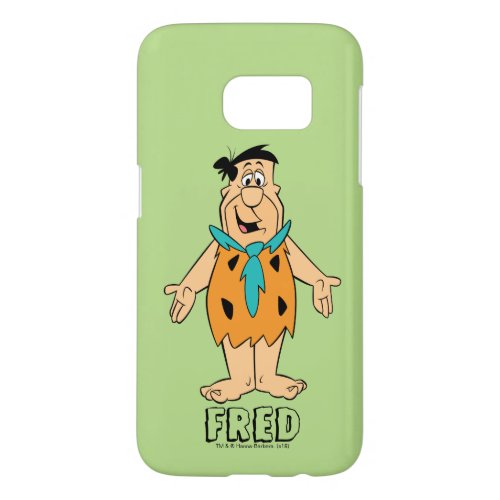 The Flintstones  Fred Flintstone Samsung Galaxy S7 Case
