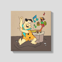 The Flintstones | Fred Flintstone Dancing Canvas Print