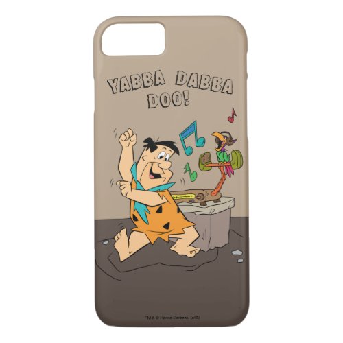 The Flintstones  Fred Flintstone Dancing iPhone 87 Case