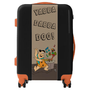 The Flintstones Fred Flintstone Dancing Luggage