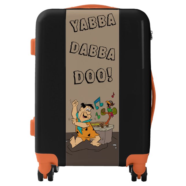 The Flintstones | Fred Flintstone Dancing Luggage (Front)