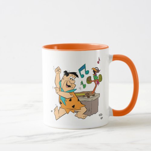The Flintstones  Fred Flintstone Dancing Mug