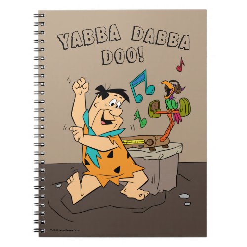 The Flintstones  Fred Flintstone Dancing Notebook