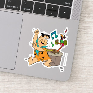 The Flintstones   Fred Flintstone Dancing Sticker