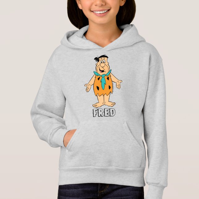 The Flintstones | Fred Flintstone Hoodie (Front)