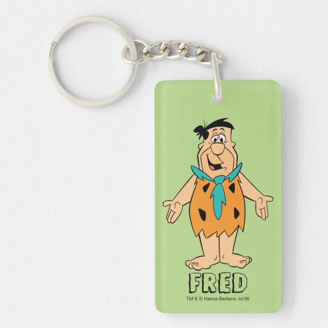 The Flintstones | Fred Flintstone Keychain (Front)