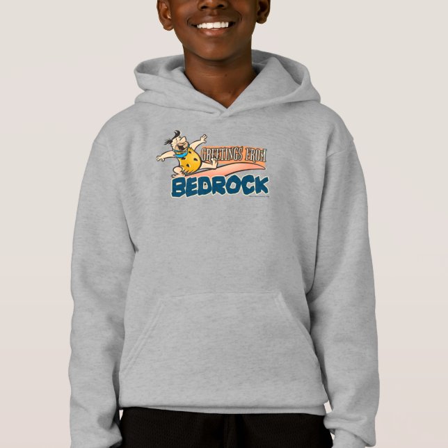 The Flintstones | Fred - Greetings From Bedrock Hoodie (Front)