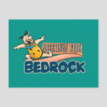 The Flintstones | Fred - Greetings From Bedrock Invitation Postcard