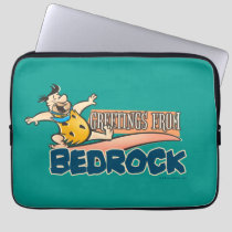 The Flintstones | Fred - Greetings From Bedrock Laptop Sleeve