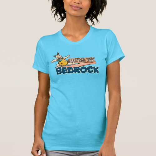 The Flintstones  Fred _ Greetings From Bedrock T_Shirt