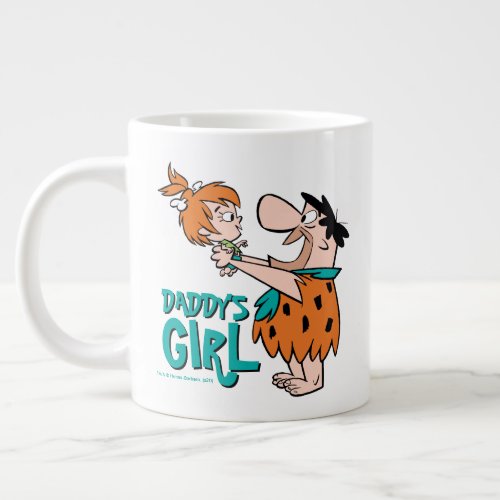 The Flintstones  Fred  Pebbles _ Daddys Girl Giant Coffee Mug
