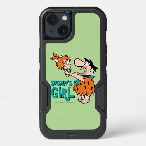 The Flintstones  Fred  Pebbles _ Daddys Girl iPhone 13 Case