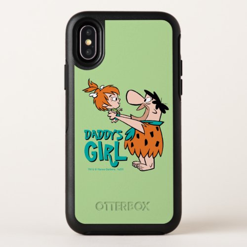 The Flintstones  Fred  Pebbles _ Daddys Girl OtterBox Symmetry iPhone X Case