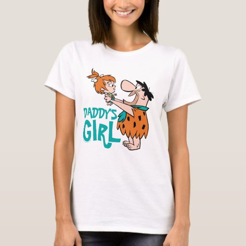 The Flintstones  Fred  Pebbles _ Daddys Girl T_Shirt
