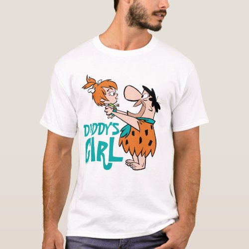 The Flintstones  Fred  Pebbles _ Daddys Girl T_Shirt