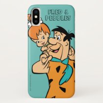 The Flintstones | Fred & Pebbles Flintstone iPhone X Case