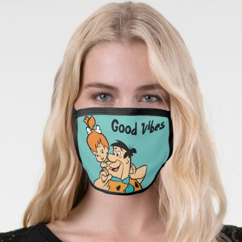 The Flintstones  Fred  Pebbles Flintstone Face Mask