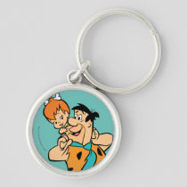 The Flintstones | Fred & Pebbles Flintstone Keychain