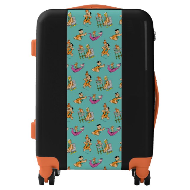 The Flintstones | Fred & Pebbles Flintstone Luggage (Front)