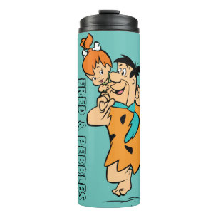 The Flintstones Fred & Pebbles Flintstone Thermal Tumbler
