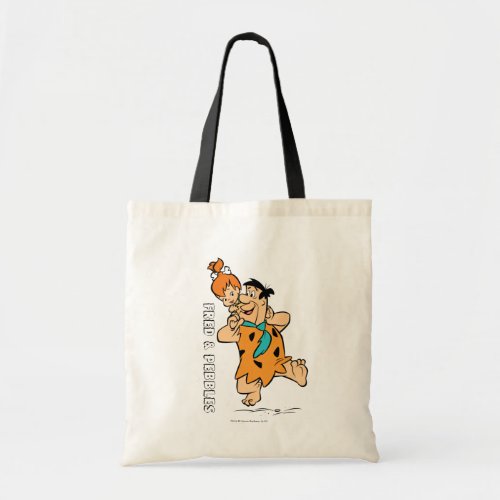 The Flintstones  Fred  Pebbles Flintstone Tote Bag