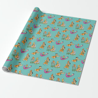 The Flintstones | Fred & Pebbles Flintstone Wrapping Paper