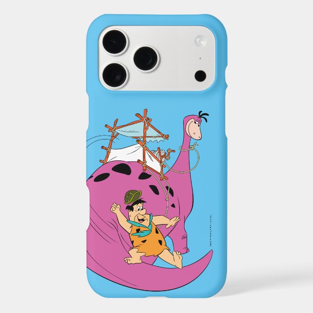 The Flintstones | Fred Sliding Down Tail Case-Mate iPhone Case (Back)