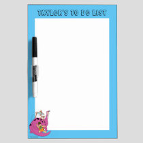 The Flintstones | Fred Sliding Down Tail Dry Erase Board