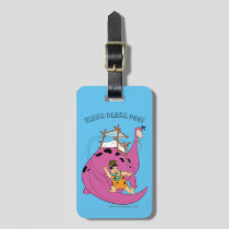 The Flintstones | Fred Sliding Down Tail Luggage Tag