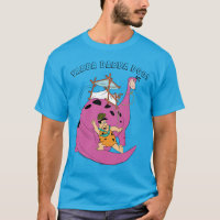 The Flintstones | Fred Sliding Down Tail T-Shirt