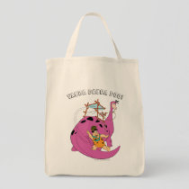 The Flintstones | Fred Sliding Down Tail Tote Bag