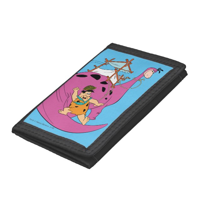 The Flintstones | Fred Sliding Down Tail Trifold Wallet (Bottom)