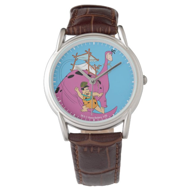 The Flintstones | Fred Sliding Down Tail Watch (Front)