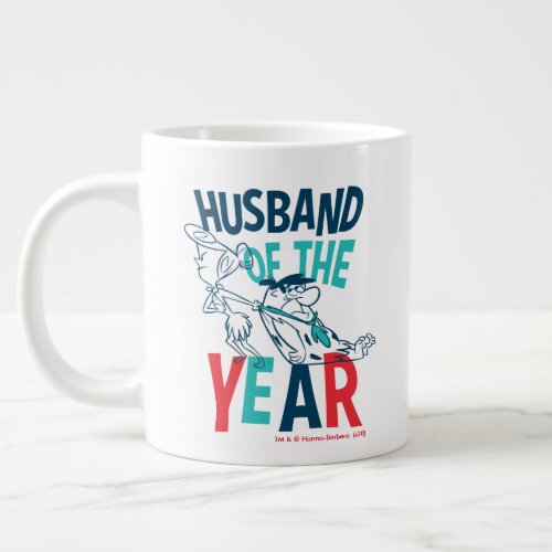 The Flintstones  Husband of the Year Giant Coffee Mug