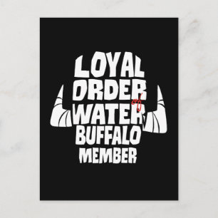 The Flintstones   Loyal Order Water Buffalo Member Invitation Postcard