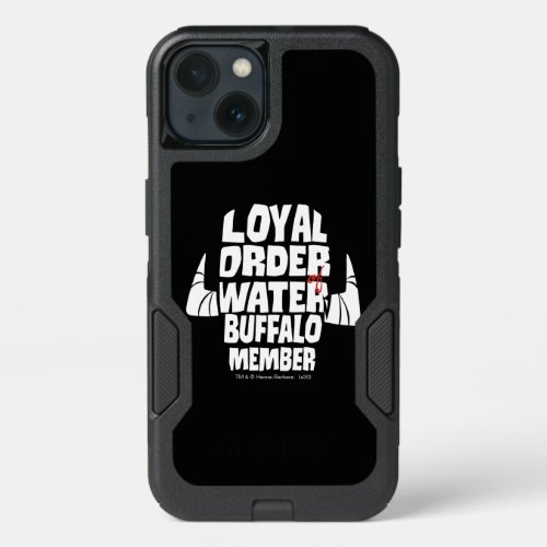 The Flintstones  Loyal Order Water Buffalo Member iPhone 13 Case