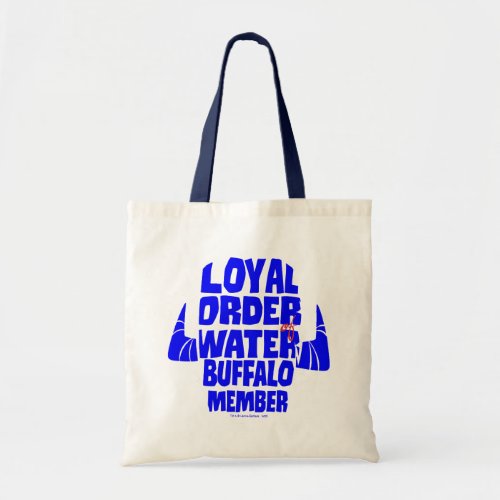 The Flintstones  Loyal Order Water Buffalo Member Tote Bag
