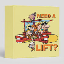 The Flintstones | Need A Lift? 3 Ring Binder