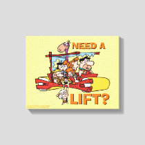 The Flintstones | Need A Lift? Canvas Print