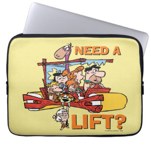 The Flintstones Need A Lift? Laptop Sleeve