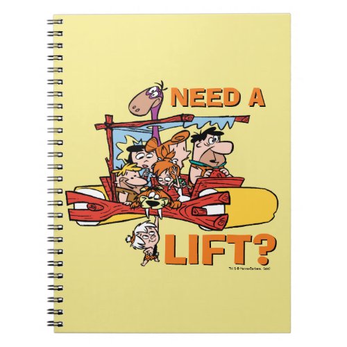 The Flintstones  Need A Lift Notebook