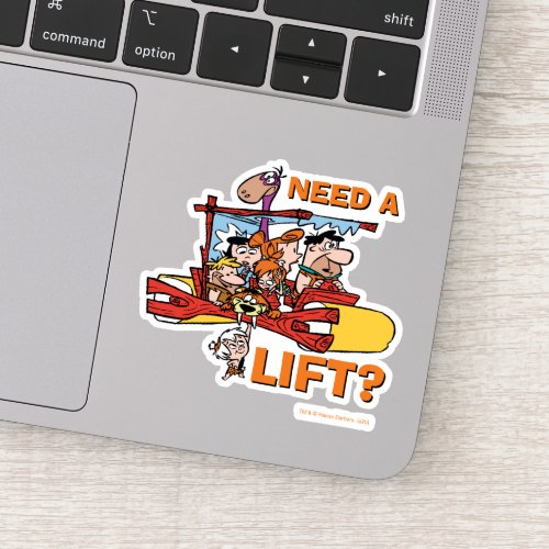 The Flintstones  Need A Lift Sticker