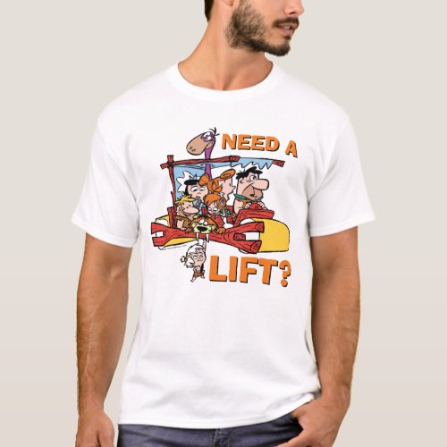 The Flintstones  Need A Lift T_Shirt