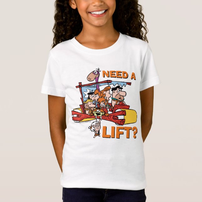 The Flintstones | Need A Lift? T-Shirt (Front)