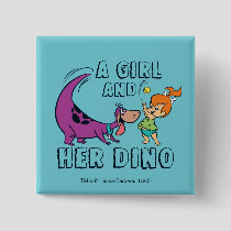 The Flintstones | Pebbles & Dino Play Ball Button