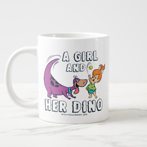 The Flintstones  Pebbles  Dino Play Ball Giant Coffee Mug