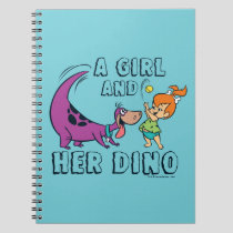The Flintstones | Pebbles & Dino Play Ball Notebook