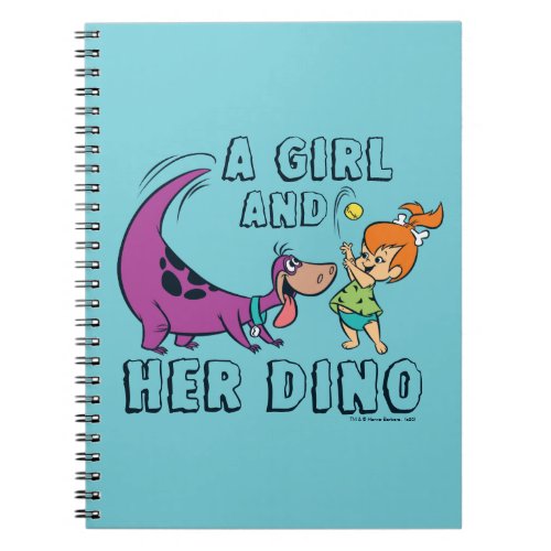 The Flintstones  Pebbles  Dino Play Ball Notebook