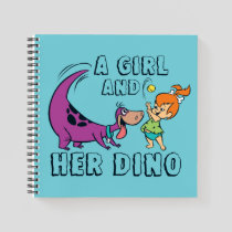 The Flintstones | Pebbles & Dino Play Ball Notebook