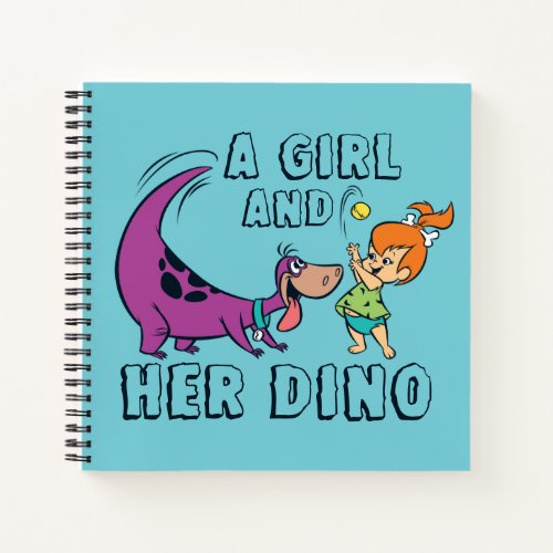 The Flintstones  Pebbles  Dino Play Ball Notebook